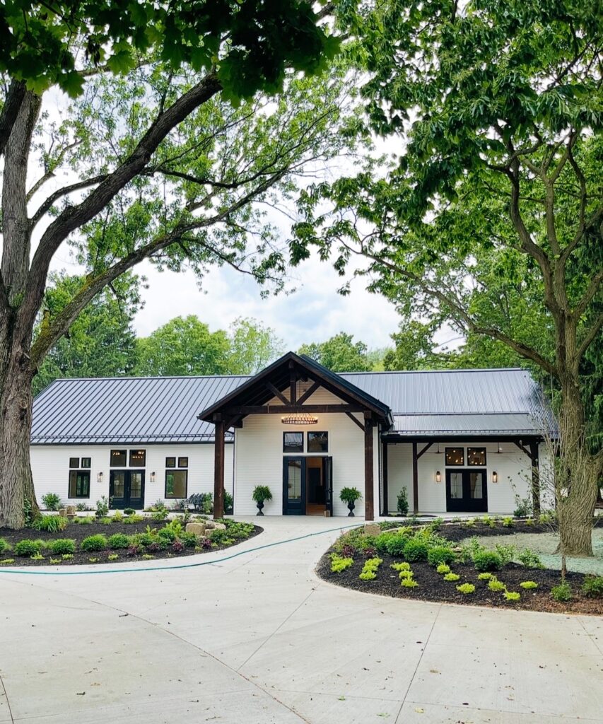 wedding venue exterior front view