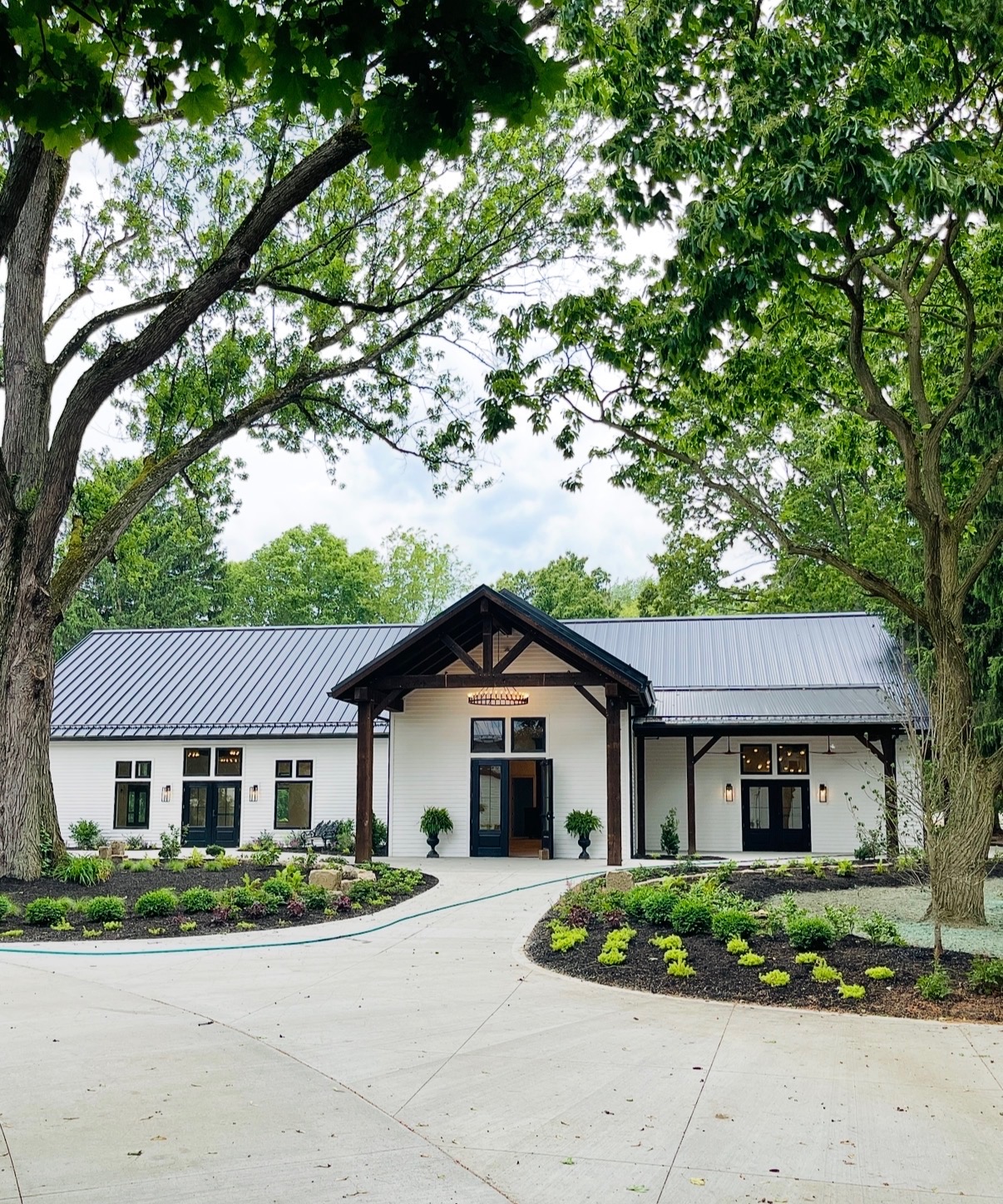 wedding venue exterior front view