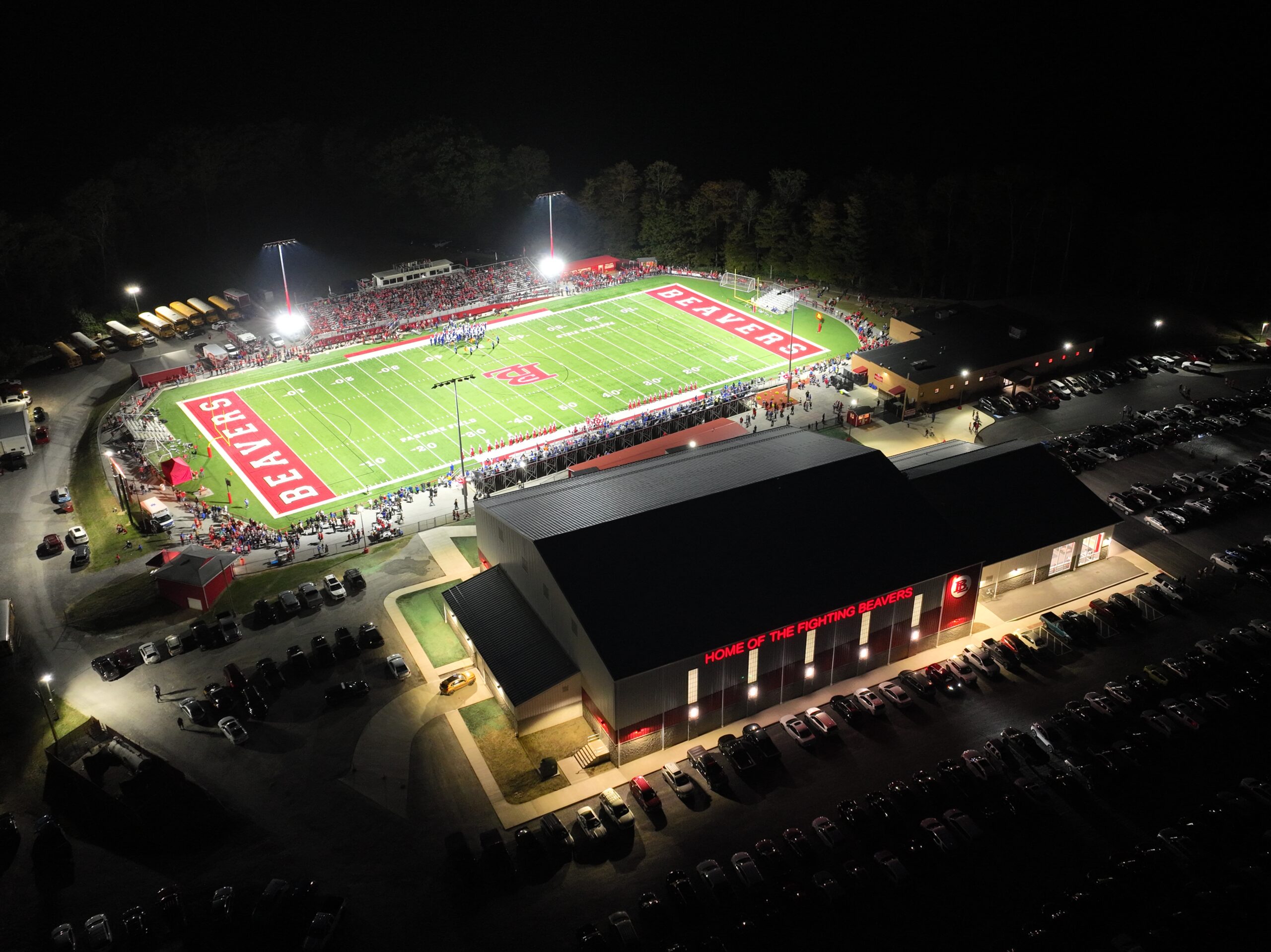 Aerial Athletic Field