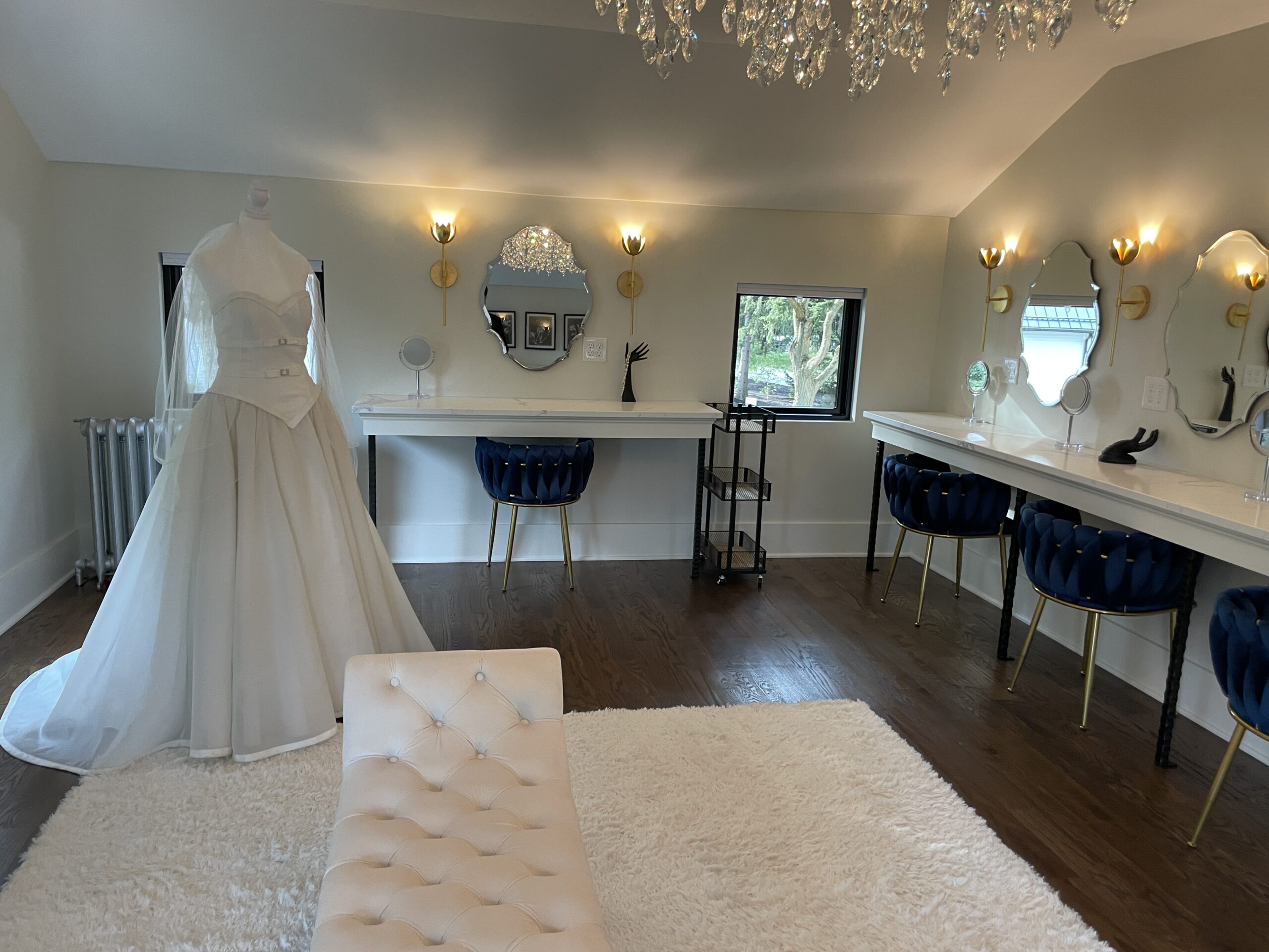 bridal suite wedding venue interior