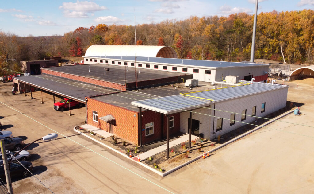 norton service garage aerial exterior