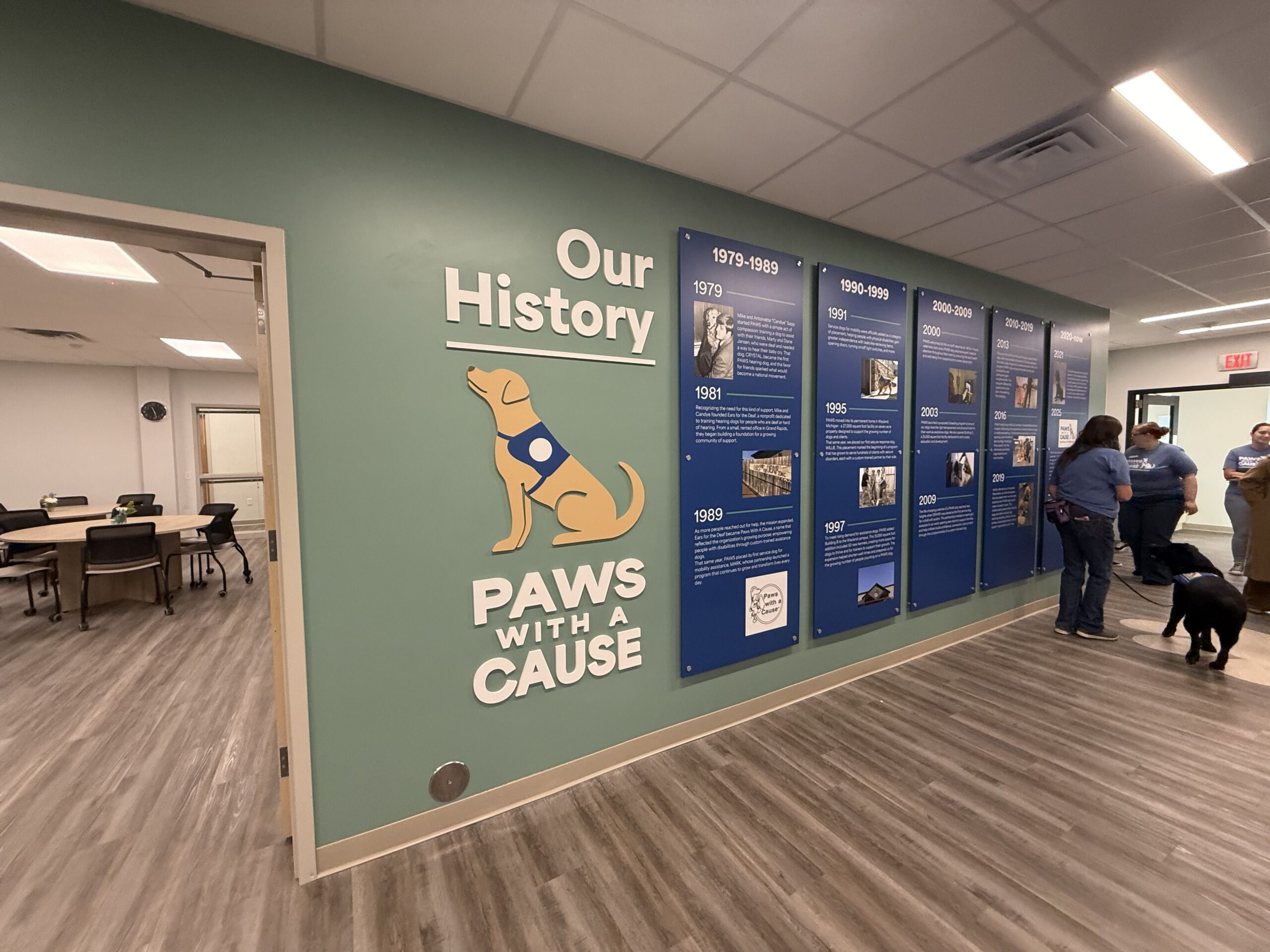 Paws with a cause interior
